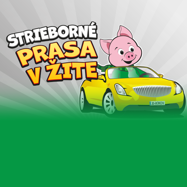 Strieborné prasa v žite